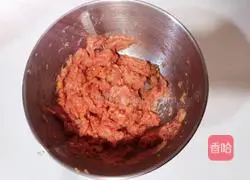 Illustration of how to make homemade Hakka meatloaf 2