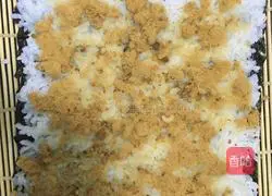 Illustration of how to make sushi 3