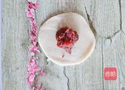 Illustration of how to make wife cake (bean paste version) 6