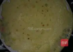 Illustration of how to make green onion pancakes 5