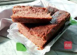 Red Velvet Banana Pound Cake Recipe Illustration 10