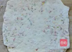 Illustration of how to make scallion pancake 15