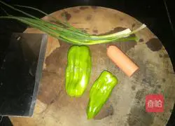 Illustration of how to make green onion pancake 2