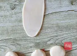 Illustration of how to make wife cake (bean paste version) 4