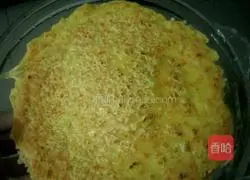 Illustration of how to make carrot and egg pancakes 3