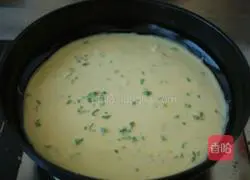 Illustration of how to make green onion cake 3