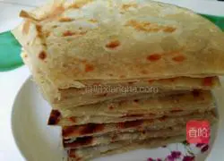 Illustration of home-style flatbread 11