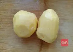 Illustration of how to make potato hash browns 2