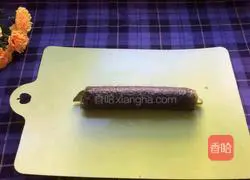 Illustration of how to make avocado sushi 8