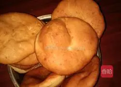 Illustration of how to make snowflake pancake 4