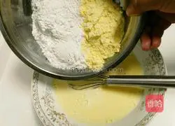 Illustration of how to make pine nut milk-flavored corn cakes 7