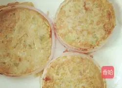 Onion and Egg Pancake Recipe Illustration 8