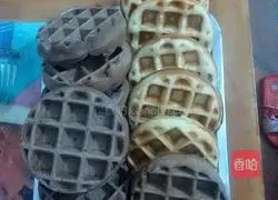 Illustration of how to make original waffles 14