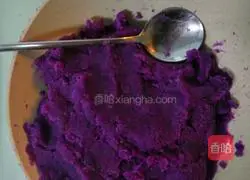 Purple potato cake recipe 2