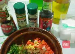 Corn carrot Egg pancake recipe 3