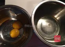 Cocoa chiffon cake (six-inch) recipe illustration 1