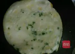 Illustration of how to make green onion cake 13