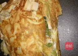 Illustration of how to make Italian seafood rice noodles (egg tofu cake, clams) 6