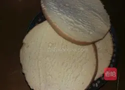 Illustration of how to make fruit cream cake 2