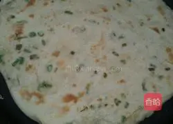 Illustration of how to make scallion pancakes 6