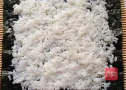 Illustration of how to make sushi 5