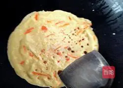 Carrot Egg Pancake Recipe Illustration 5