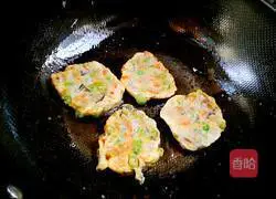 Peas Illustration of how to make pancakes 16