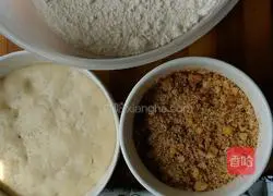 Illustration of how to make golden cake 1