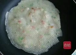 Illustration of how to make green onion pancakes 5