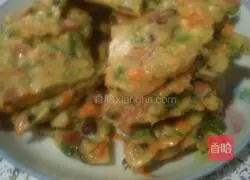 Illustration of how to make fragrant egg pancakes 6