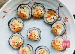 Illustration of home-cooked sushi 6