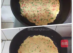 Vegetable egg pancake recipe 3