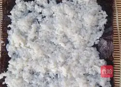 Illustration of how to make sushi 4