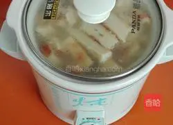 Illustration of how to make lamb chops and braised pot cake 6