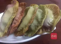 Illustration of how to make beef dumpling cakes 11