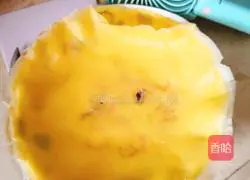 Illustration of how to make mango layer cake 6