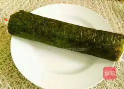 Illustration of how to make sushi 14