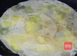 Illustration of how to make egg pancakes 8