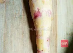 Illustration of how to make sweet potato glutinous rice cakes 1