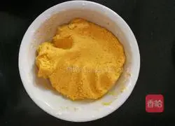 Illustration of how to make pan-fried pumpkin cake 4