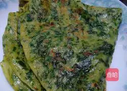 Illustration of how to make shepherd's purse pancakes 5