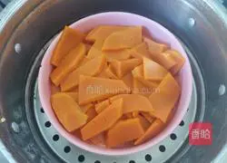 Pumpkin Banana Cheese Cake Recipe Illustration 3