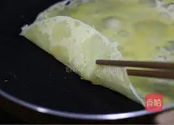 Illustration of how to make egg pancakes 5