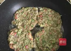 Illustration of how to make black whole wheat cake 3