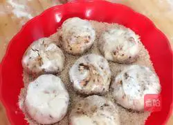 Illustration of how to make sesame sauce pancakes 13