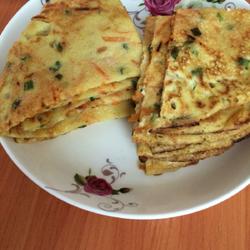 Carrot Egg Pancake