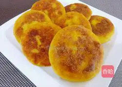 Illustration of how to make sweet potato, glutinous rice and shredded coconut cake 10