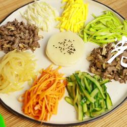 Korean colorful burrito