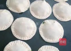 Illustration of how to make dumpling skin pies 9