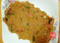 Illustration of how to make kimchi pancake 10